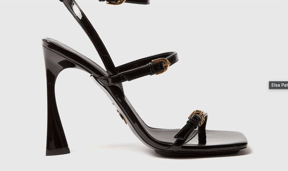 NEW STELLA MCCARTNEY women's elsa sandal in black